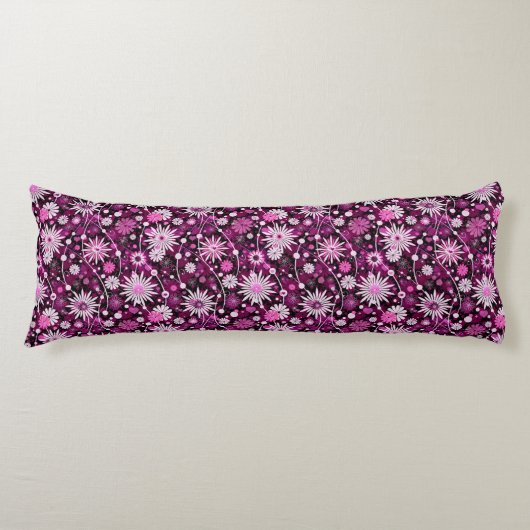 Coussins Longs Motif floral de Valentine (Devant)