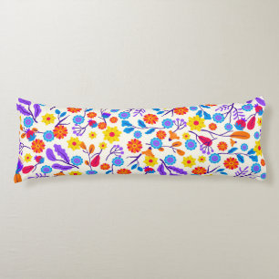 Coussins Longs Motif floral exotique coloré-23146