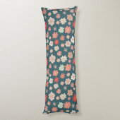 Coussins Longs Motif floral sans couture (Dos (Vertical))
