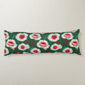 Coussins Longs Motif floral vibrant (Dos)