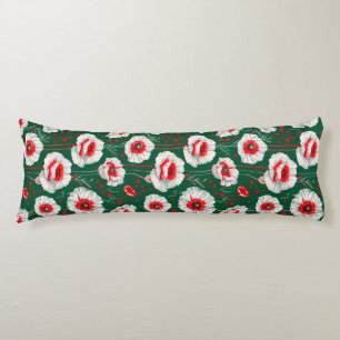 Coussins Longs Motif floral vibrant