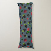 Coussins Longs Motif framboise (Devant (Vertical))