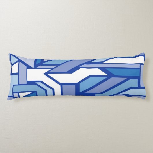 Coussins Longs Motif géométrique 2 (Devant)