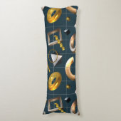 Coussins Longs Motif géométrique 3D (Devant (Vertical))