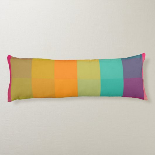 Coussins Longs Motif géométrique abstrait (Dos)