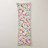 Coussins Longs Motif géométrique coloré (Dos (Vertical))