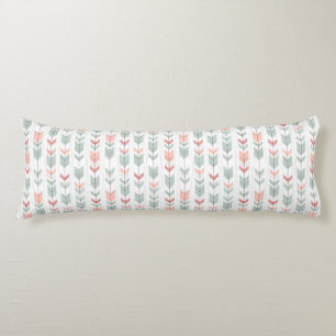 Coussins Longs Motif géométrique dans le rétro style
