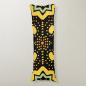 Coussins Longs Motif géométrique moderne pointillé (Devant (Vertical))