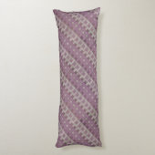 Coussins Longs Motif géométrique rouge dégradé (Dos (Vertical))