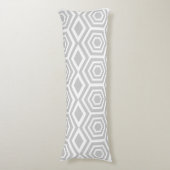 Coussins Longs Motif géométrique turc gris (Devant (Vertical))