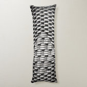 Coussins Longs Motif gris Abstrait et élégant (Dos (Vertical))