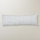 Coussins Longs Motif gris de tuiles (Dos)