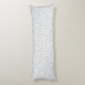 Coussins Longs Motif gris de tuiles (Dos (Vertical))