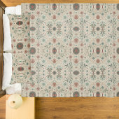 Coussins Longs Motif Herbe Boho