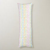 Coussins Longs Motif horizontal coloré d'ogee (Dos (Vertical))