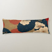 Coussins Longs Motif japonais traditionnel sans fil (Dos)