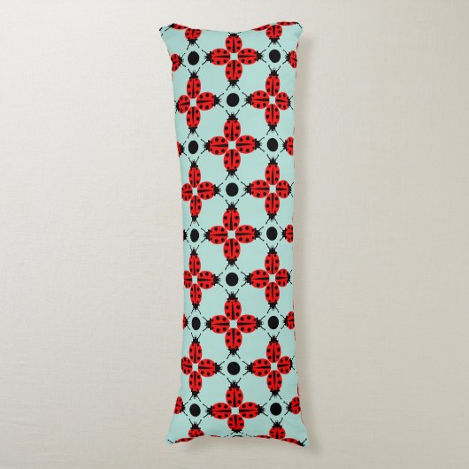 Coussins Longs Motif Ladybug (Devant (Vertical))