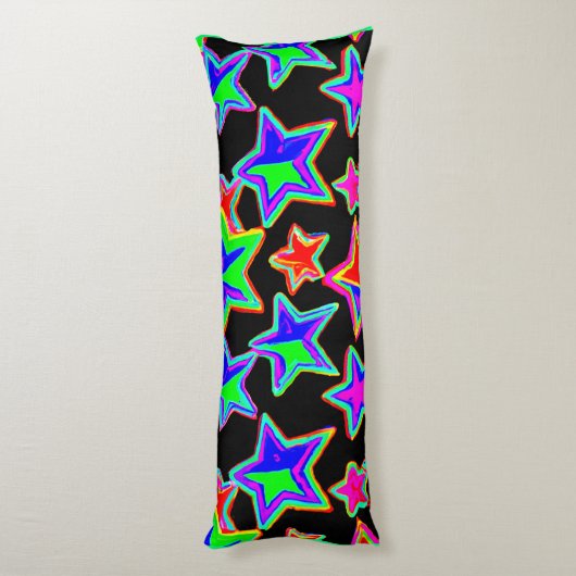 Coussins Longs Motif lumineux Neon Starlight (Dos (Vertical))