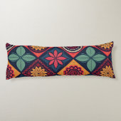 Coussins Longs Motif magique Fleurs (Dos)