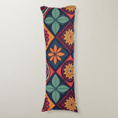 Coussins Longs Motif magique Fleurs (Devant (Vertical))