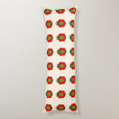 Coussins Longs Motif Mandala Floral (Dos (Vertical))