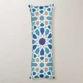 Coussins Longs Motif marocain en carreaux (Dos (Vertical))