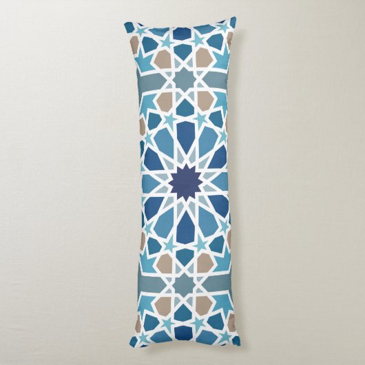 Coussins Longs Motif marocain en carreaux (Dos (Vertical))