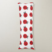 Coussins Longs Motif mignon de coccinelle (Devant (Vertical))