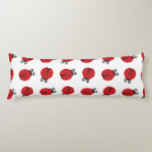 Coussins Longs Motif mignon de coccinelle (Devant)