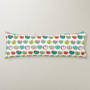 Coussins Longs Motif mignon de pomme
