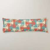 Coussins Longs Motif moderne géométrique rétro Strong Hommes (Dos)