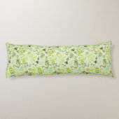 Coussins Longs motif montrant de petits oiseaux de bébé (Dos)