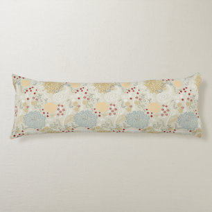 Coussins Longs motif montrant le jardin bouclé