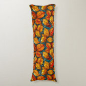 Coussins Longs Motif mosaïque d'automne (Devant (Vertical))