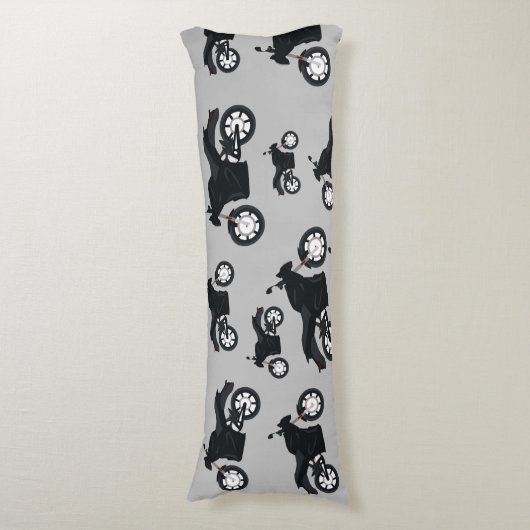 Coussins Longs Motif moto (Devant (Vertical))