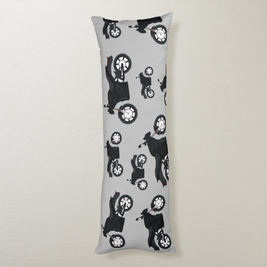 Coussins Longs Motif moto (Dos (Vertical))