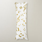 Coussins Longs Motif musical (Devant (Vertical))