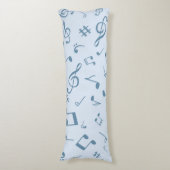 Coussins Longs Motif musical (Devant (Vertical))