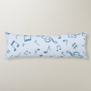 Coussins Longs Motif musical