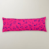 Coussins Longs Motif musical (Dos)
