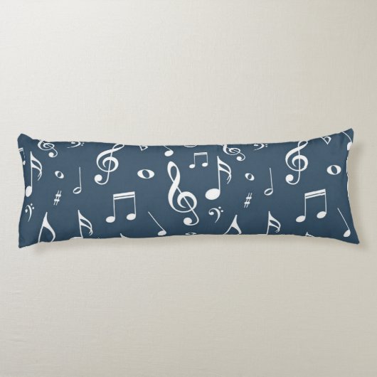 Coussins Longs Motif musical (Dos)