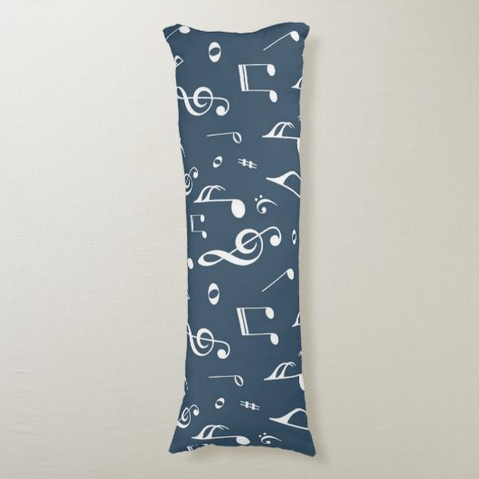 Coussins Longs Motif musical (Devant (Vertical))