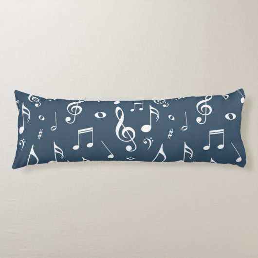 Coussins Longs Motif musical (Devant)