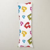 Coussins Longs Motif musical (Devant (Vertical))