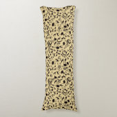 Coussins Longs Motif musical (Devant (Vertical))