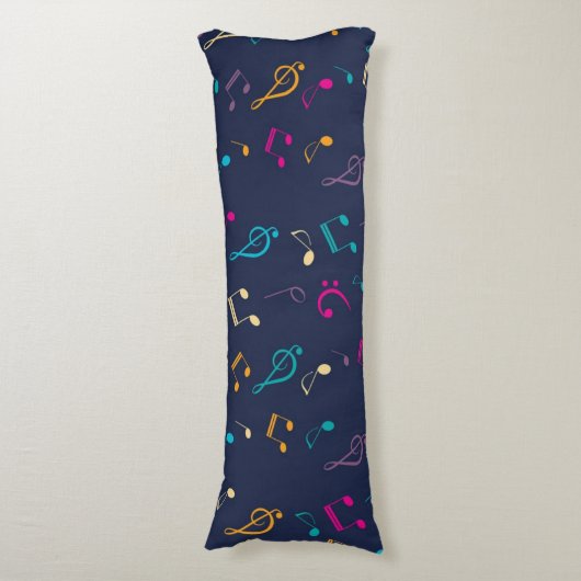 Coussins Longs Motif musical (Devant (Vertical))