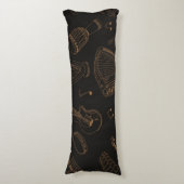 Coussins Longs Motif musical (Devant (Vertical))