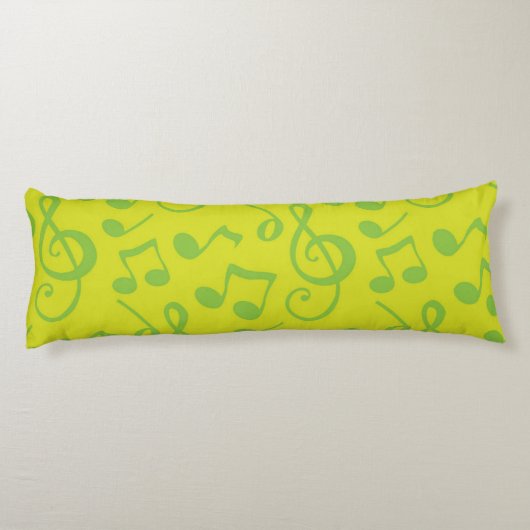 Coussins Longs Motif musical (Dos)