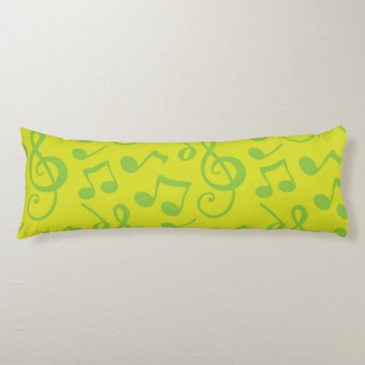 Coussins Longs Motif musical (Devant)