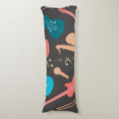 Coussins Longs Motif musical (Devant (Vertical))